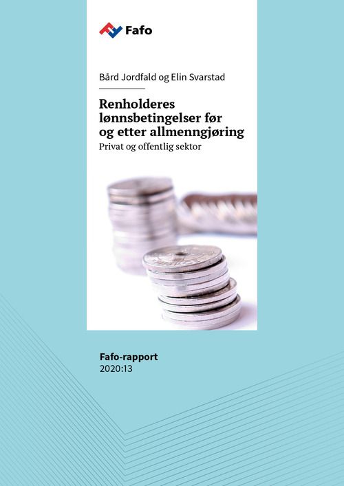 Renholderes lønnsbetingelser før og etter allmenngjøring