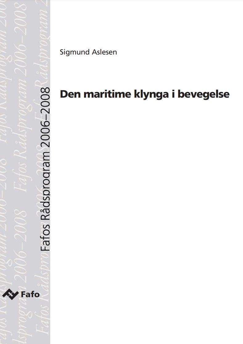 Den maritime klynga i bevegelse