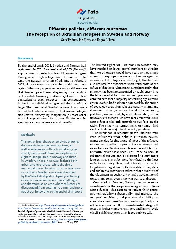 Different policies, different outcomes