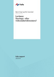 Lavlønn: Nærings- eller virksomhetsfenomen?