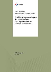 Godkjenningsordningen for utenlandske fag- og svennebrev