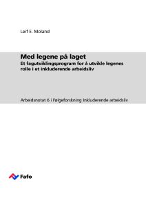 Med legene på laget