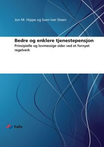 Bedre og enklere tjenestepensjon