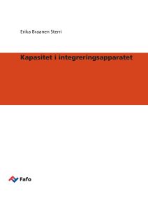 Kapasitet i integreringsapparatet