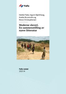 Moderne slaveri – en sammenstilling av nyere litteratur