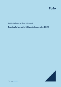Forskerforbundets tillitsvalgtbarometer 2025