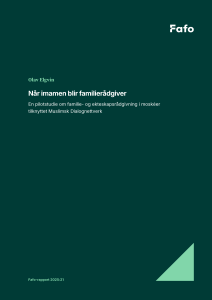 Når imamen blir familierådgiver