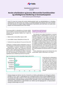 Norske arbeidstakere og korona