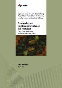 Evaluering av opptrappingsplanen for rusfeltet