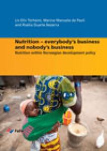 Nutrition – everybody's business and nobody's business