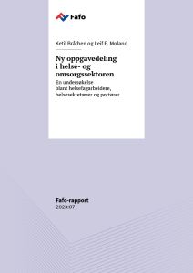 Ny oppgavedeling i helse- og omsorgssektoren