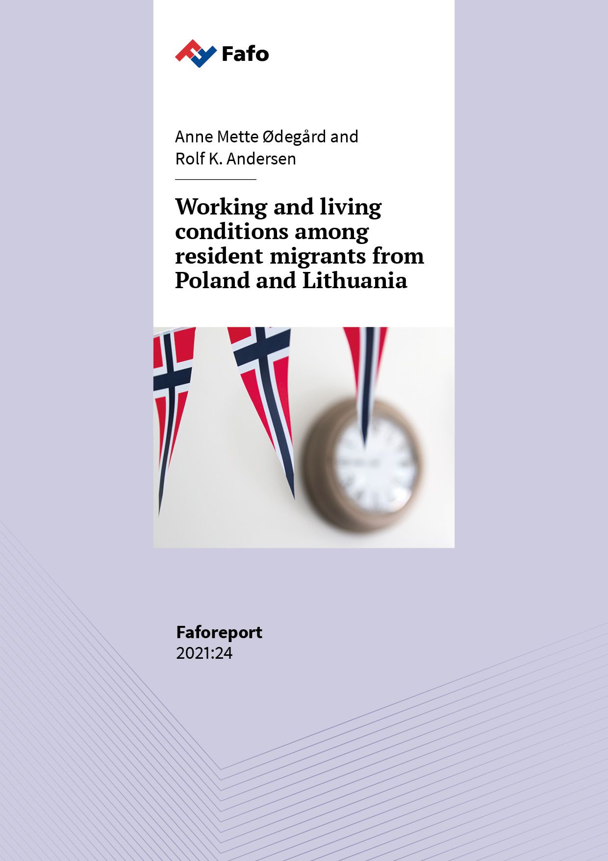 Working and living conditions among resident migrants from Poland and Lithuania