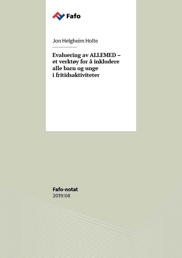 Evaluering av ALLEMED – et verktøy for å inkludere alle barn og unge i fritidsaktiviteter