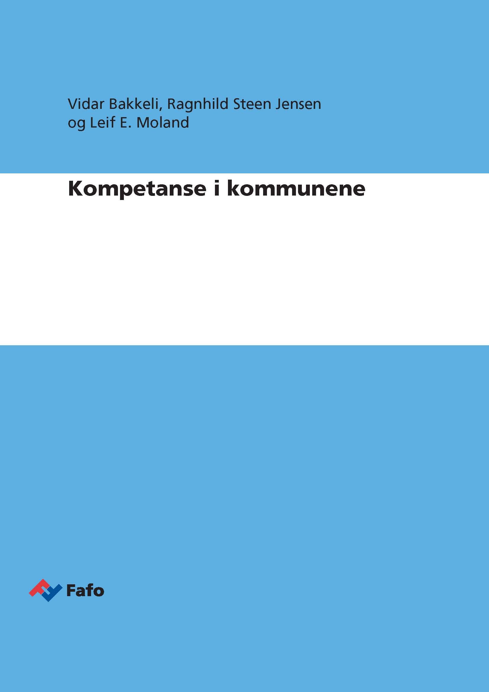 Kompetanse i kommunene