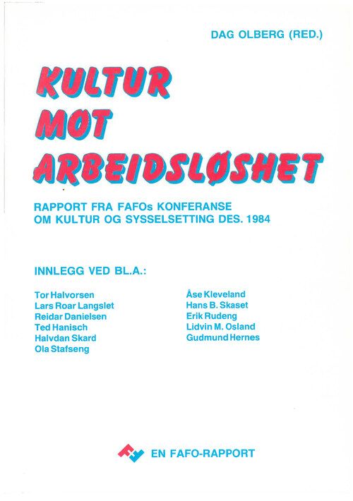 Kultur mot arbeidsløshet