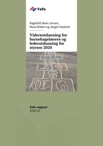 Videreutdanning for barnehagelærere og lederutdanning for styrere 2020