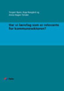 Har vi lærefag som er relevante for kommunesektoren?