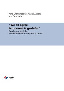 We all agree, but no one is grateful