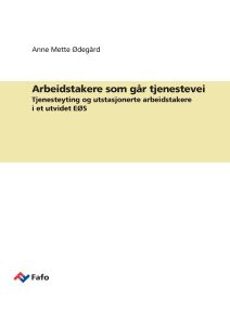 Arbeidstakere som går tjenestevei