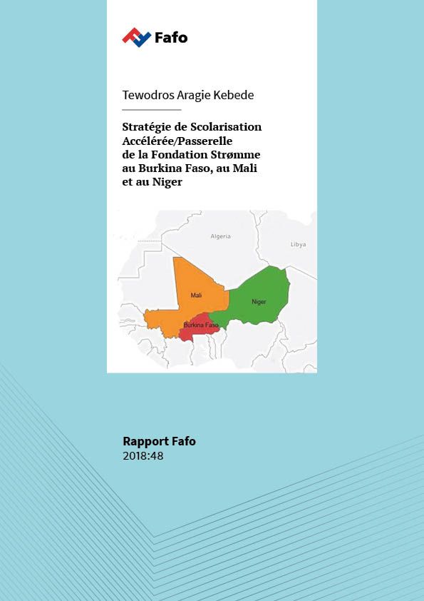 Stratégie de Scolarisation Accélérée/Passerelle de la Fondation Strømme au Burkina Faso, au Mali et au Niger