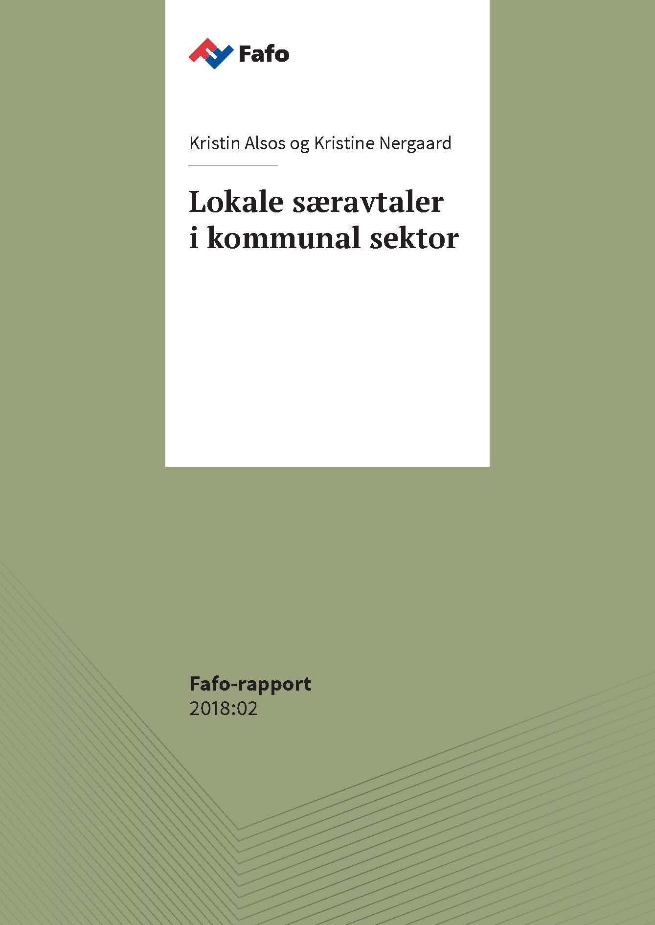 Lokale særavtaler i kommunal sektor