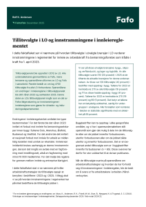 Tillitsvalgte i LO og innstrammingene i innleieregelverket