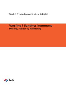 Varsling i Sandnes kommune