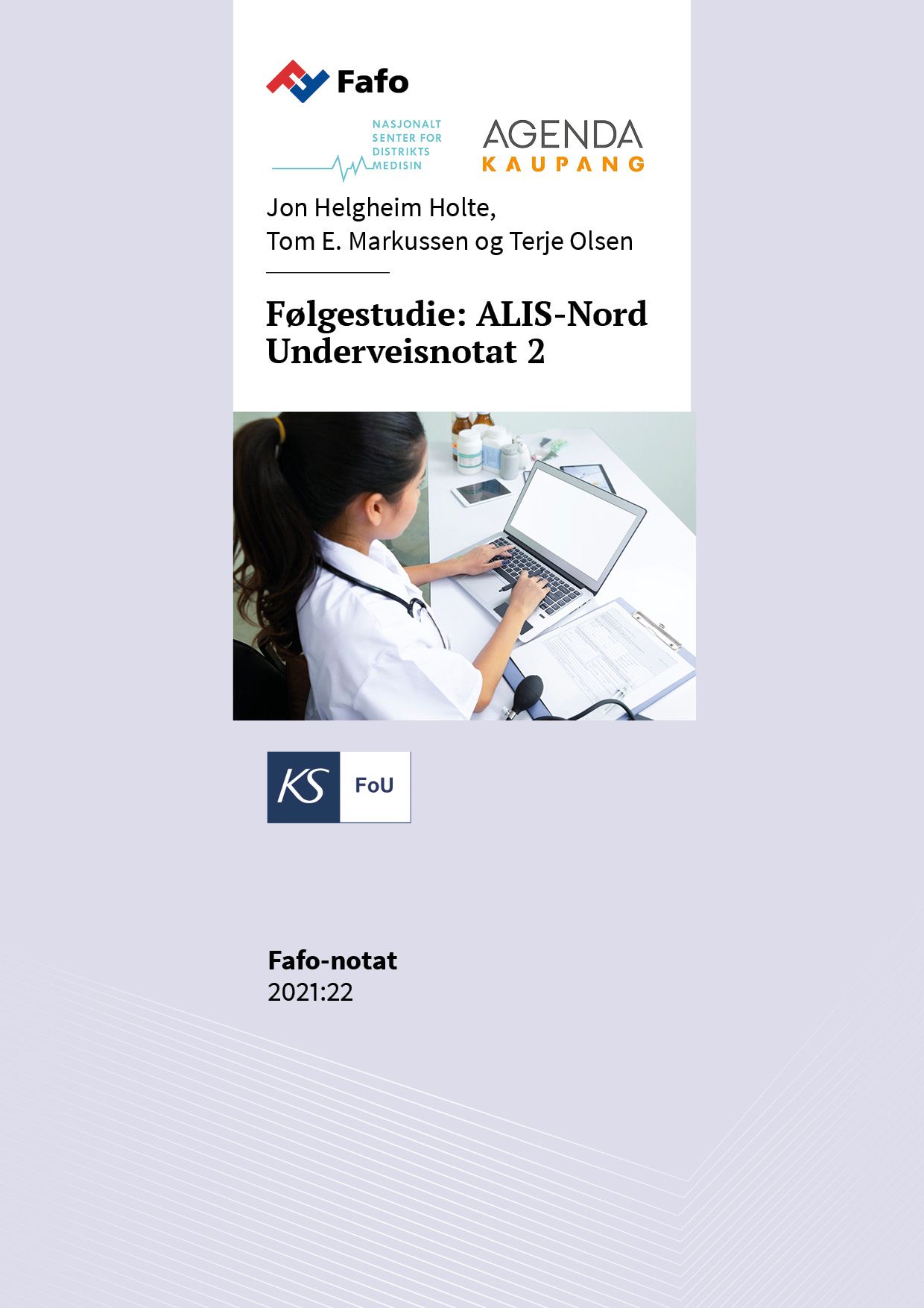 Følgestudie: ALIS-Nord Underveisnotat 2