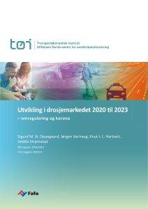 Utvikling i drosjemarkedet 2020 til 2023