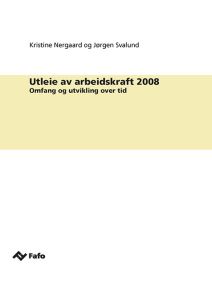 Utleie av arbeidskraft 2008
