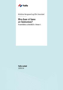 Hva kan vi lære av historien?