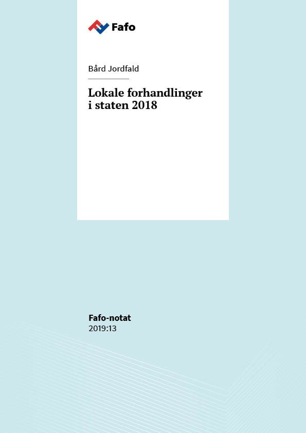 Lokale forhandlinger i staten 2018