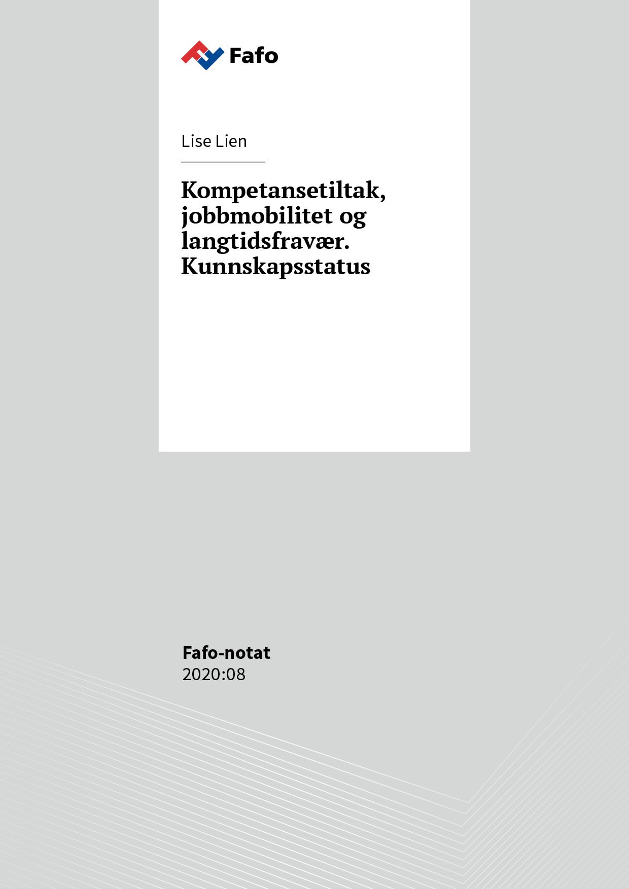 Kompetansetiltak, jobbmobilitet og langtidsfravær. Kunnskapsstatus