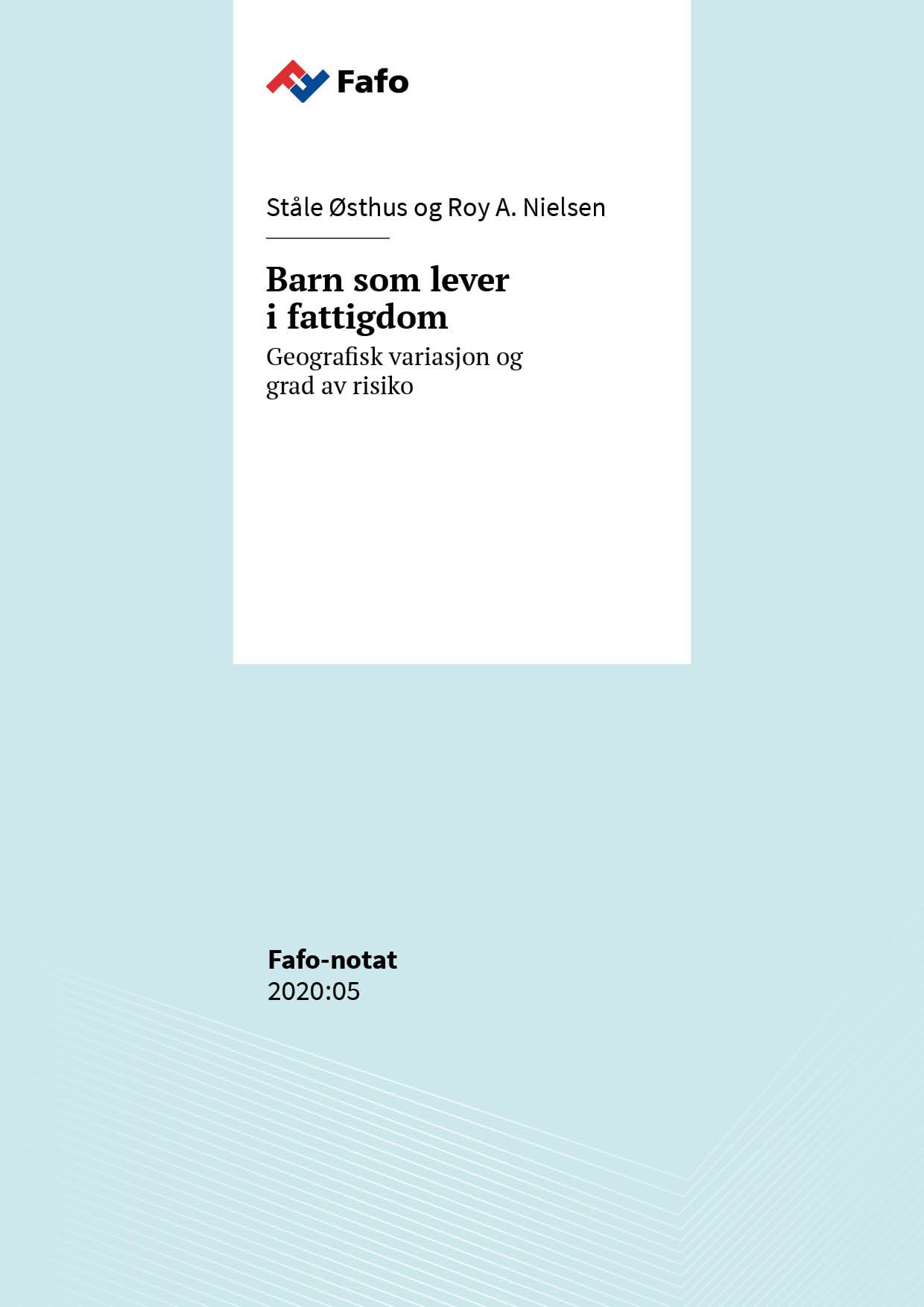 Barn som lever i fattigdom