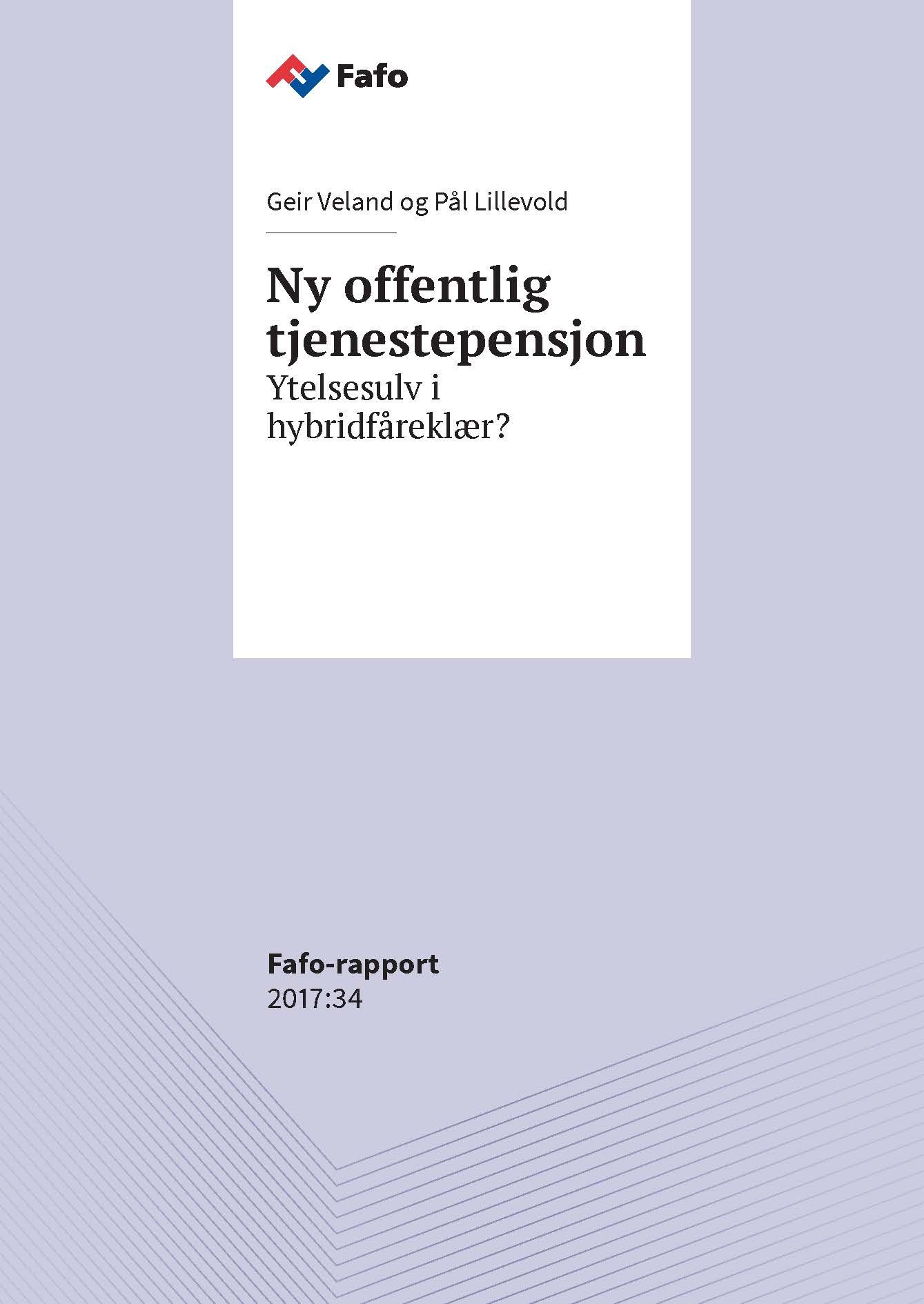 Ny offentlig tjenestepensjon
