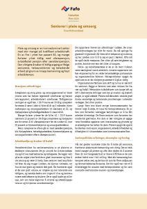 Bransjespesifikk seniorpolitikk: 10 faktaflak