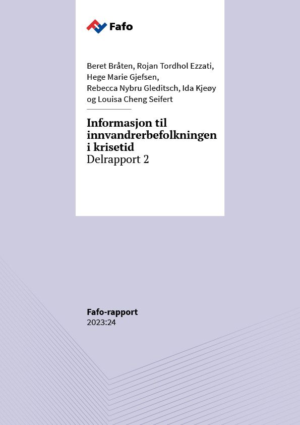 Informasjon til innvandrerbefolkningen i krisetid