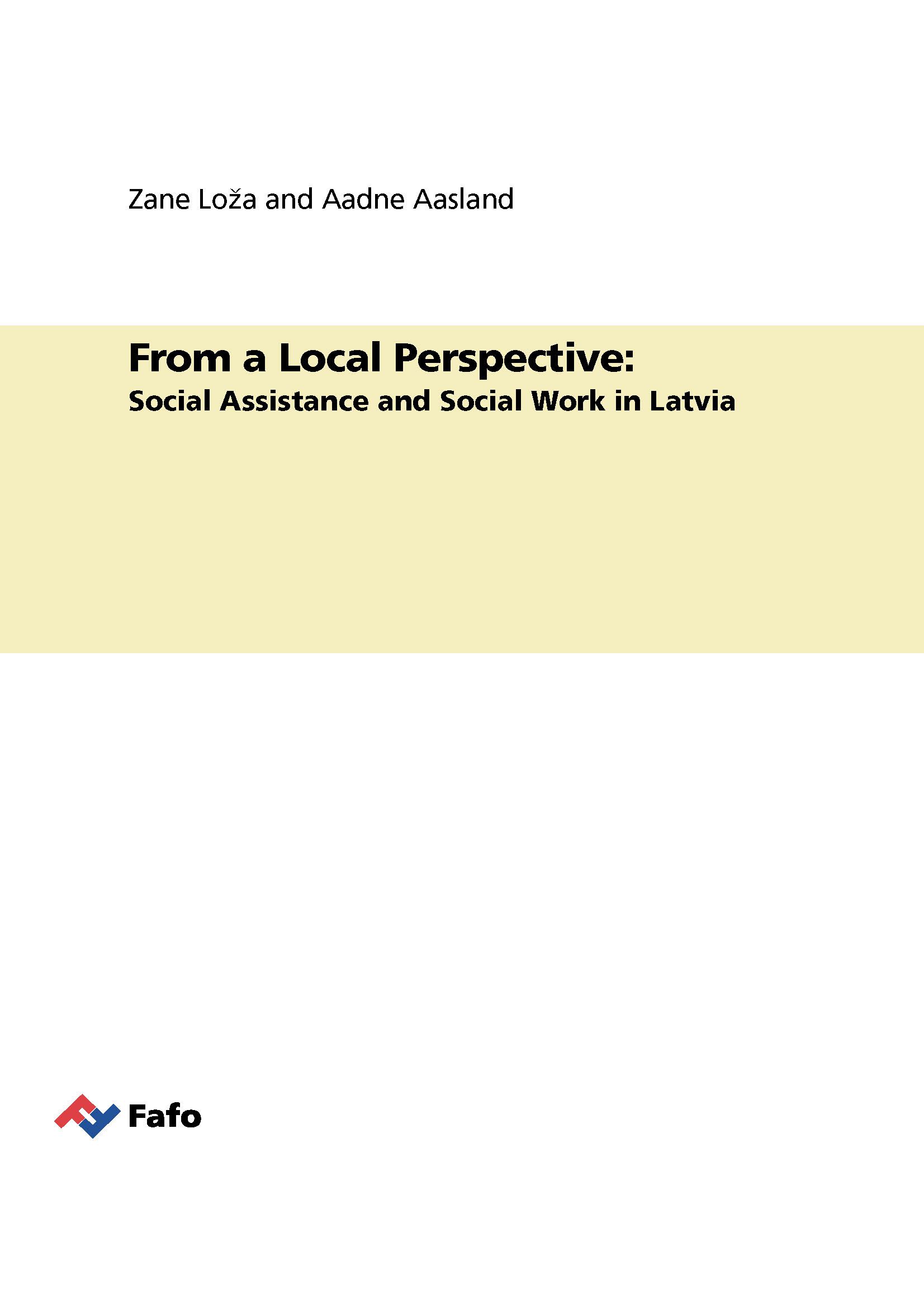 From a Local Perspective: