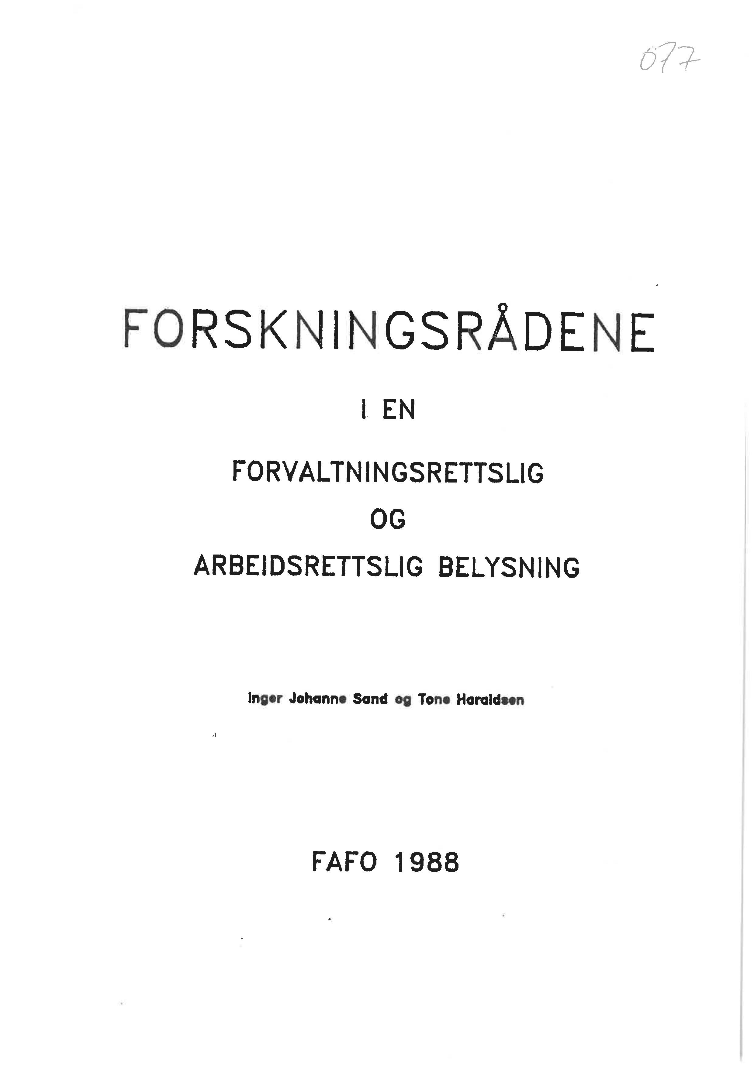 Forskningsrådene
