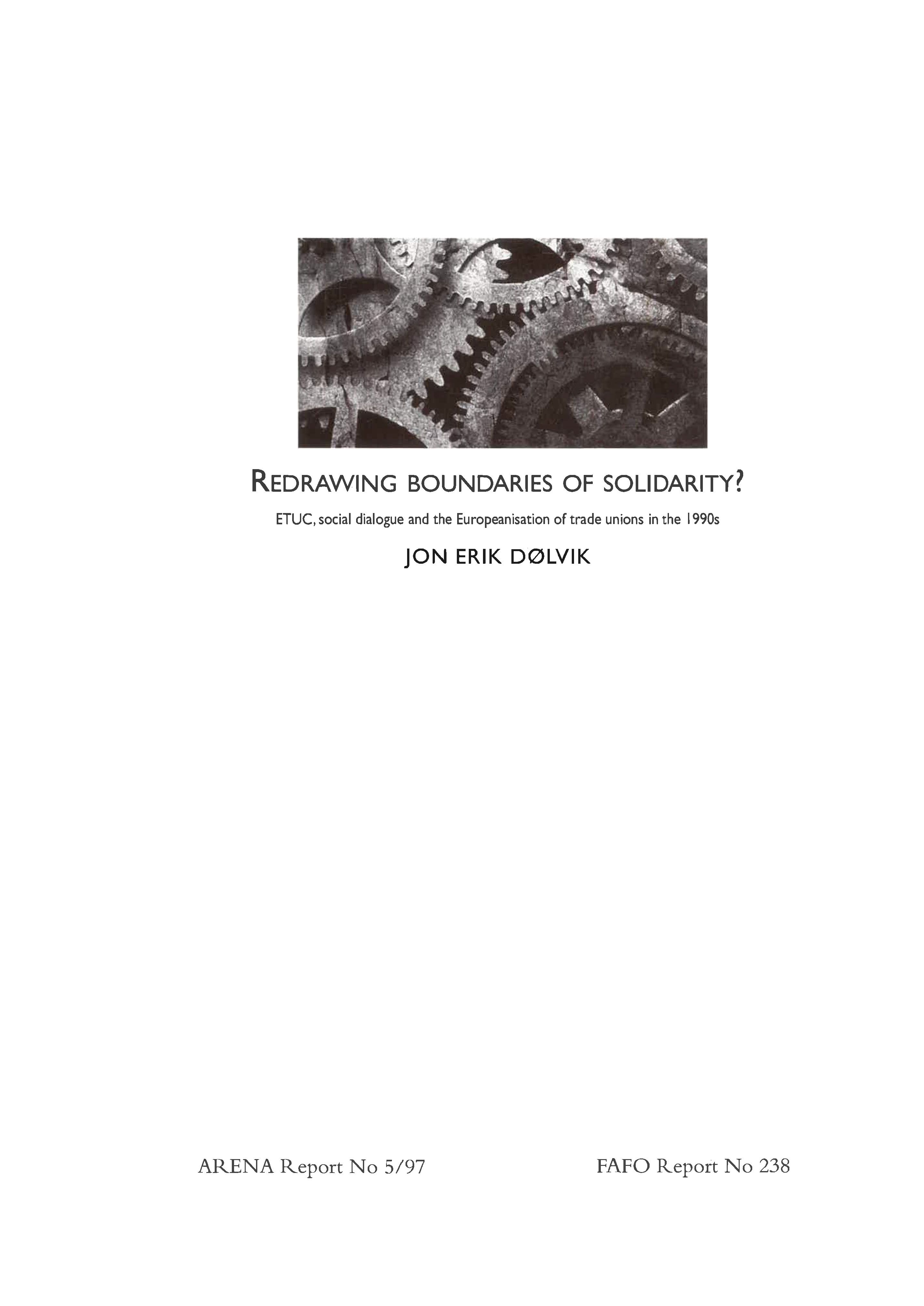 Redrawing Boundaries of Solidarity?