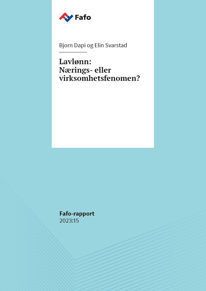 Lavlønn: Nærings- eller virksomhetsfenomen?