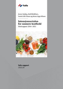 Intensjonsavtalen for sunnere kosthold