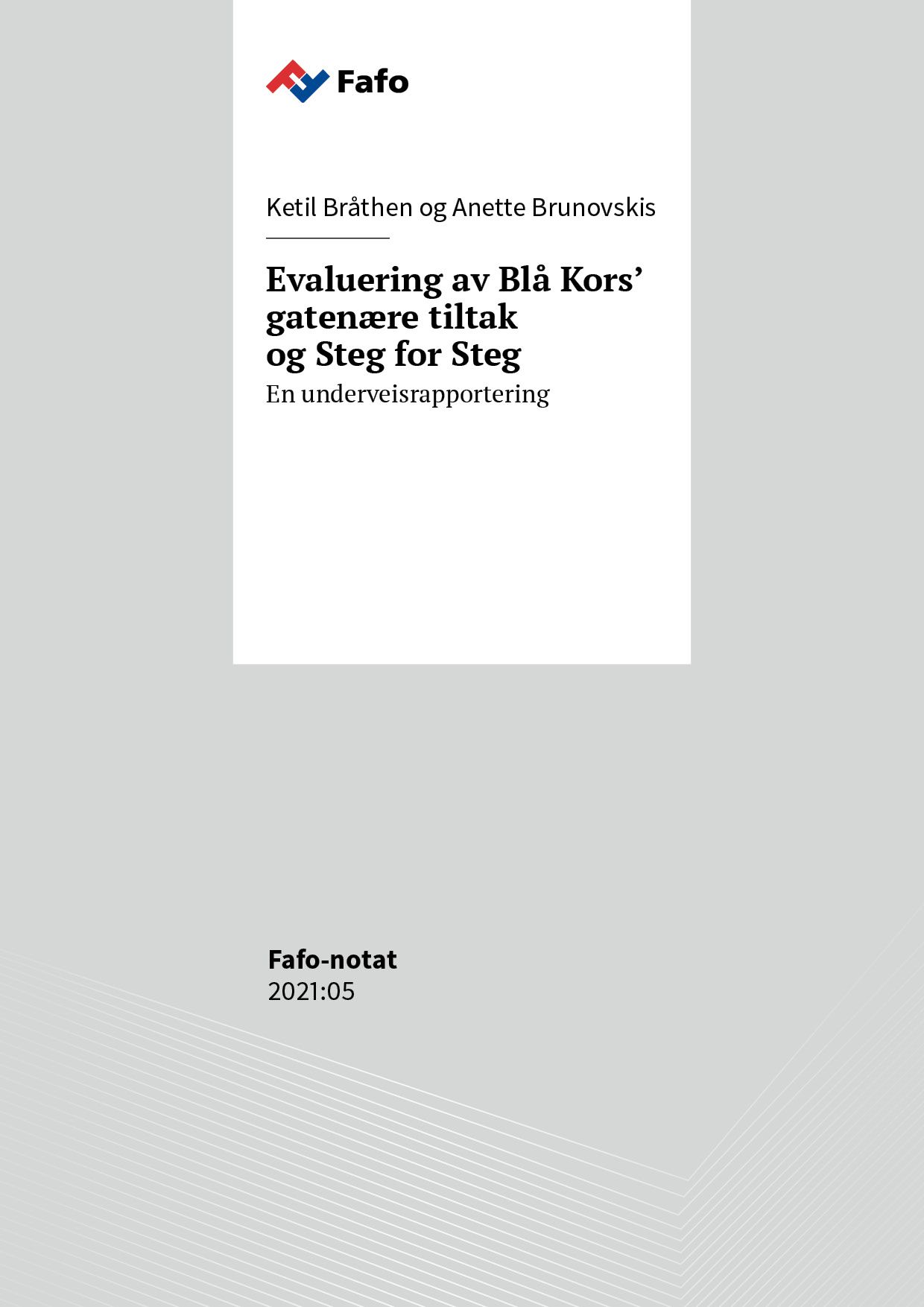 Evaluering av Blå Kors’ gatenære tiltak og Steg for Steg