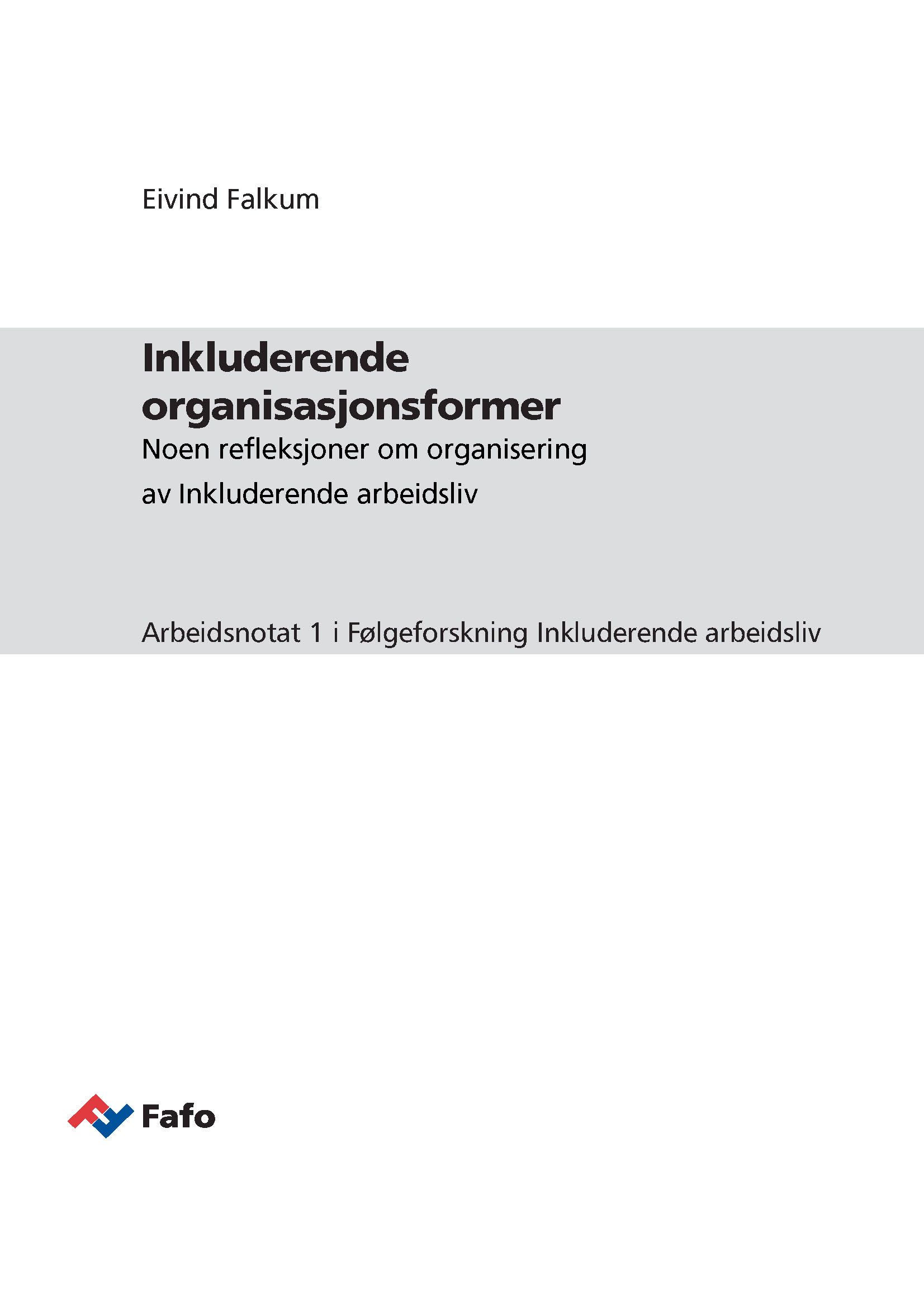 Inkluderende organisasjonsformer