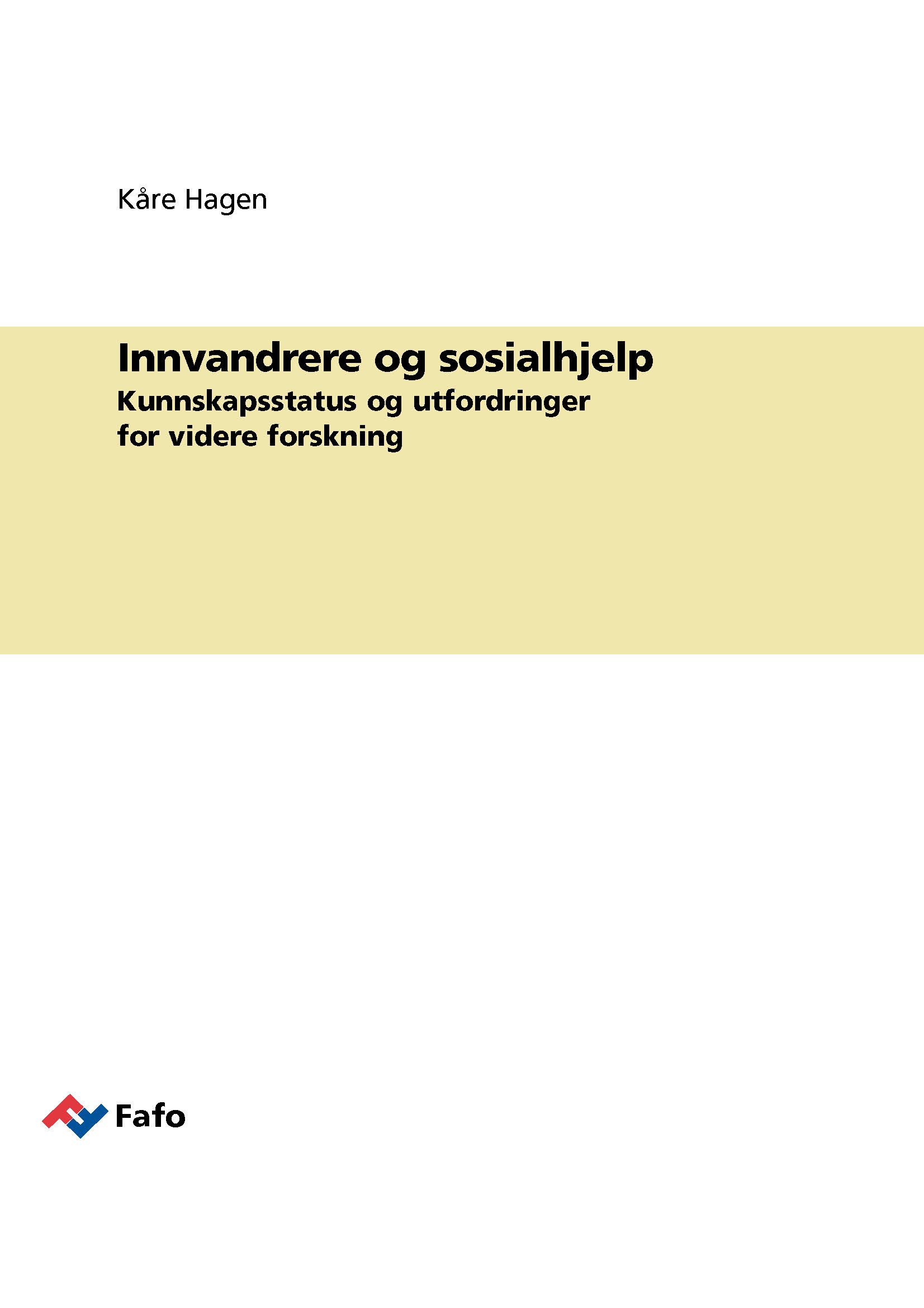 Innvandrere og sosialhjelp