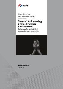Seksuell trakassering i hotellbransjen i Skandinavia