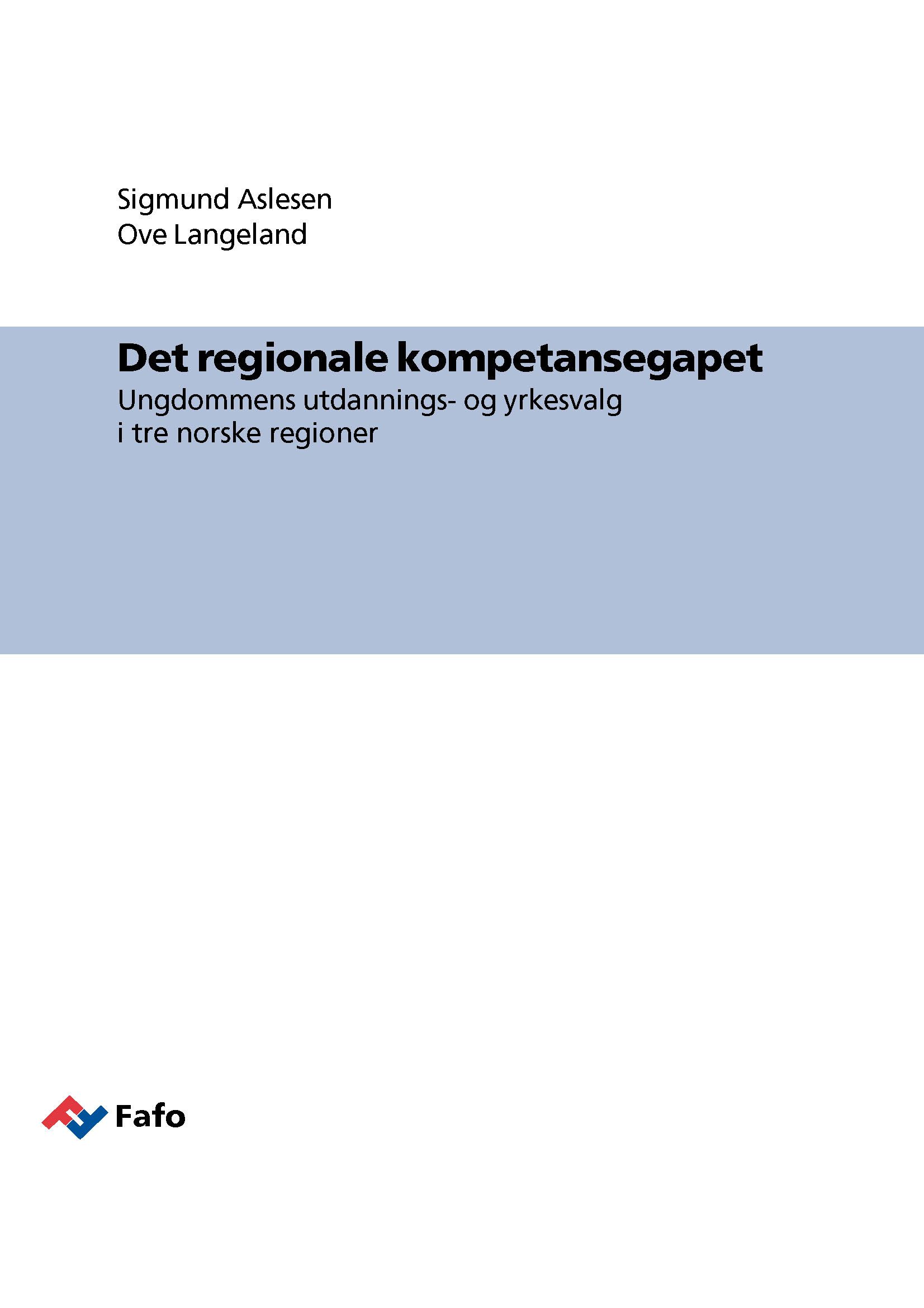 Det regionale kompetansegapet