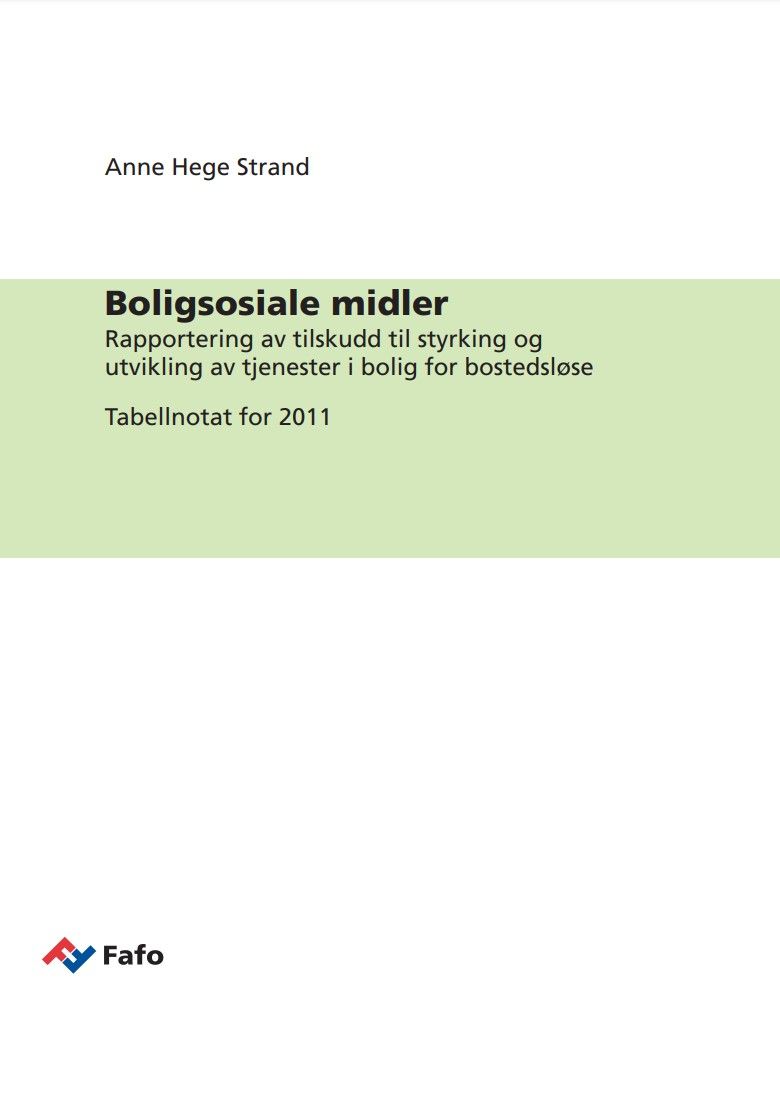 Boligsosiale midler