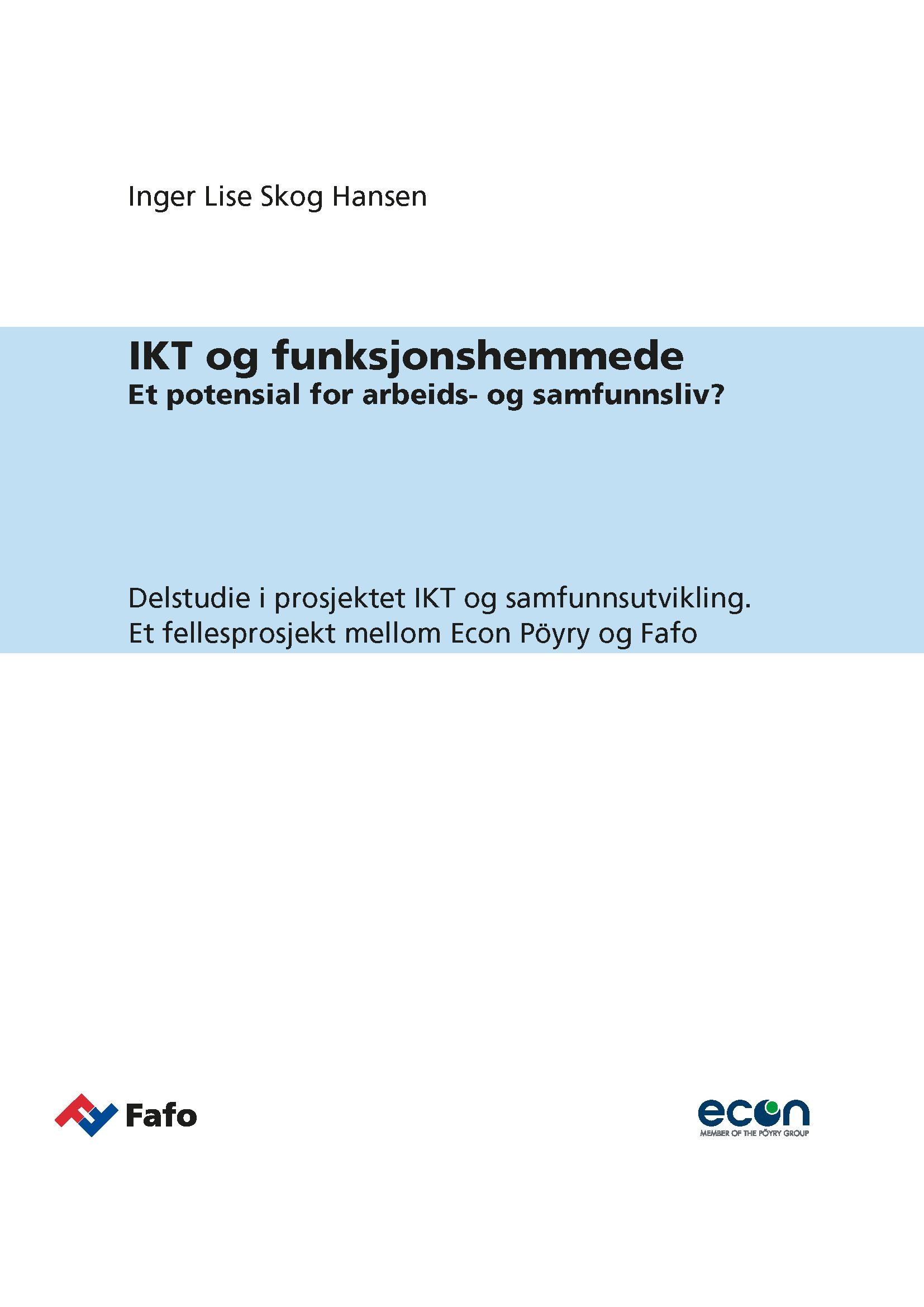 IKT og funksjonshemmede