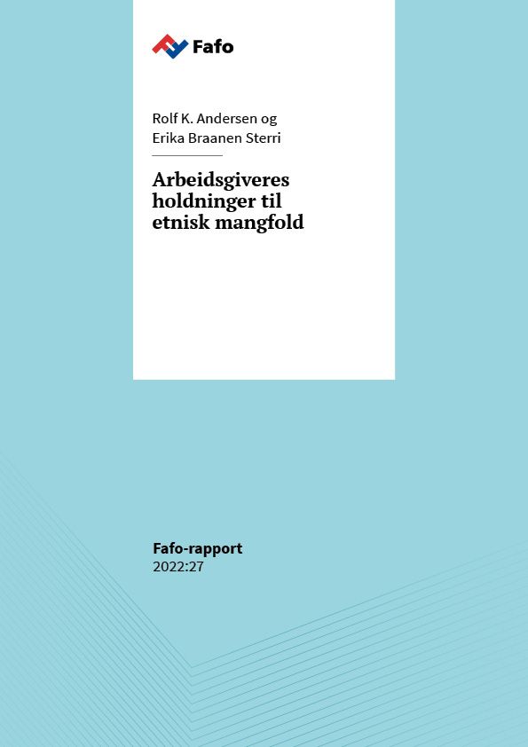 Arbeidsgiveres holdninger til  etnisk mangfold